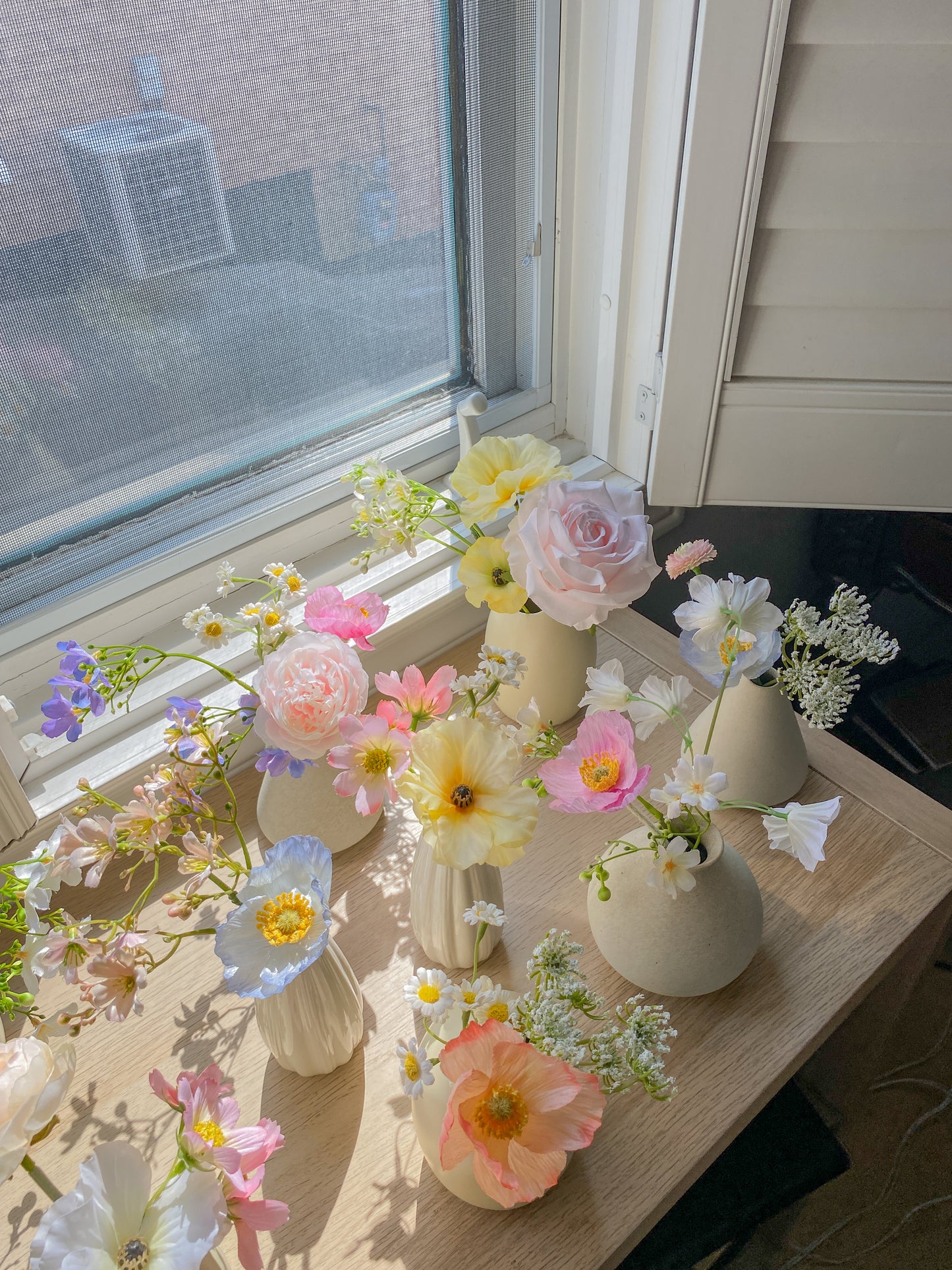 Bud Vase Arrangements (no vases)