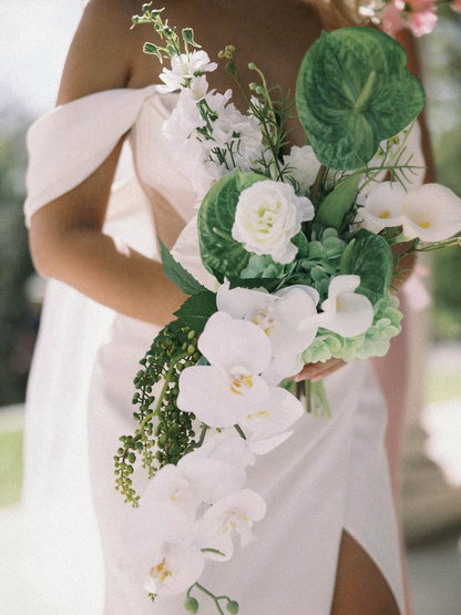 Cascading Bridal Bouquet